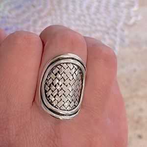 .925 sterling statement ring
